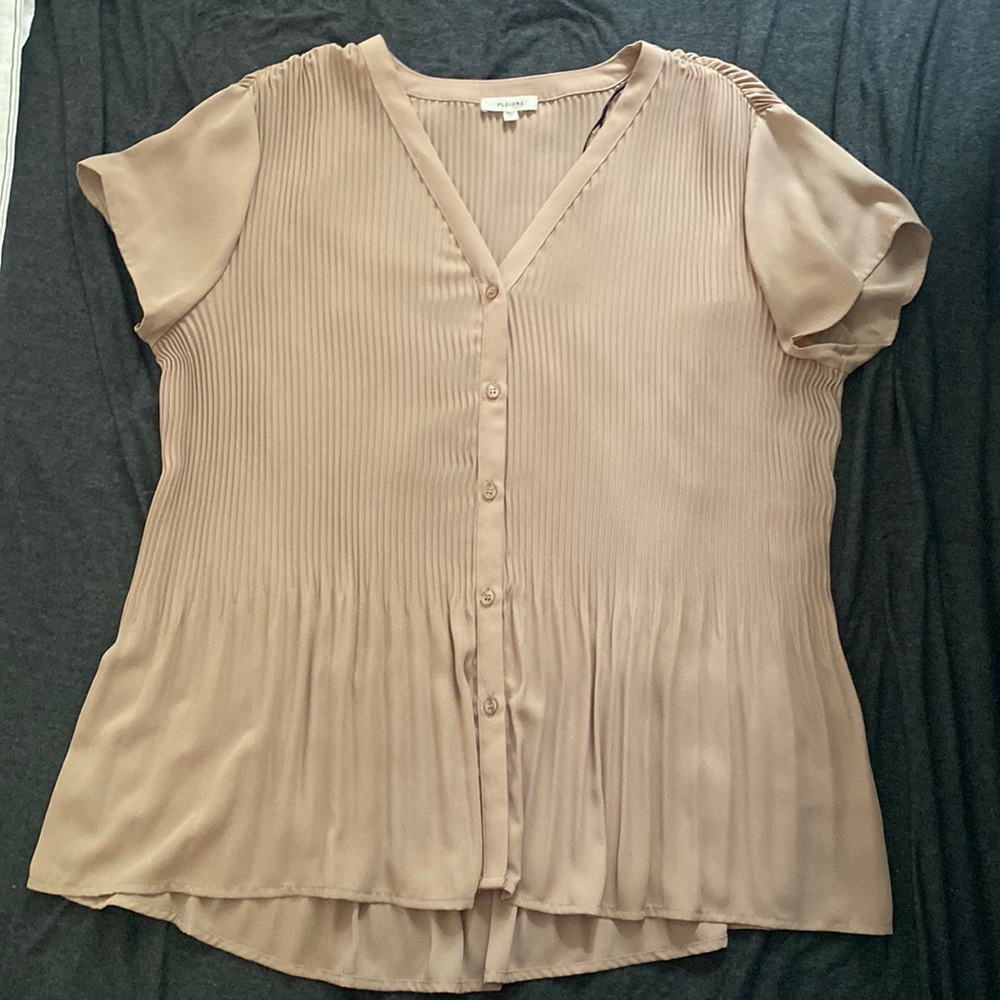 Beige blouse